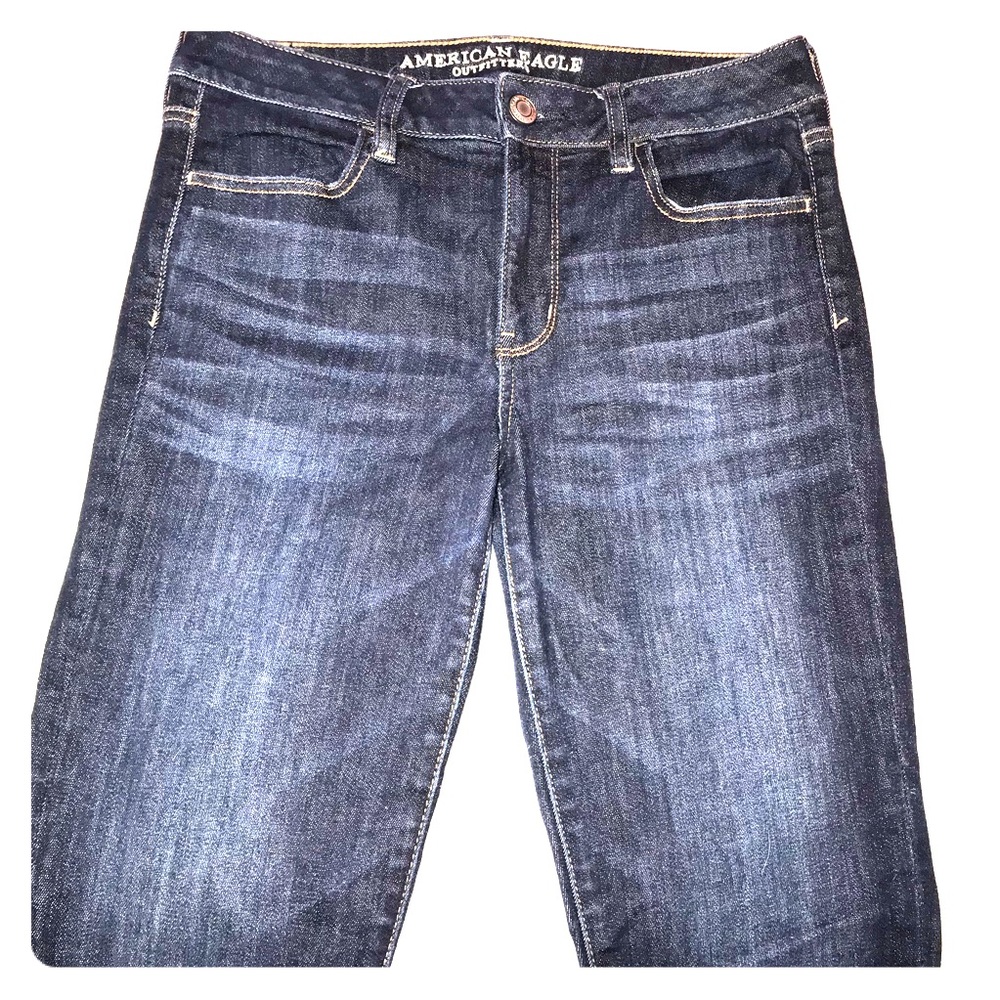 American Eagle High Waisted Dark Wash Jegging